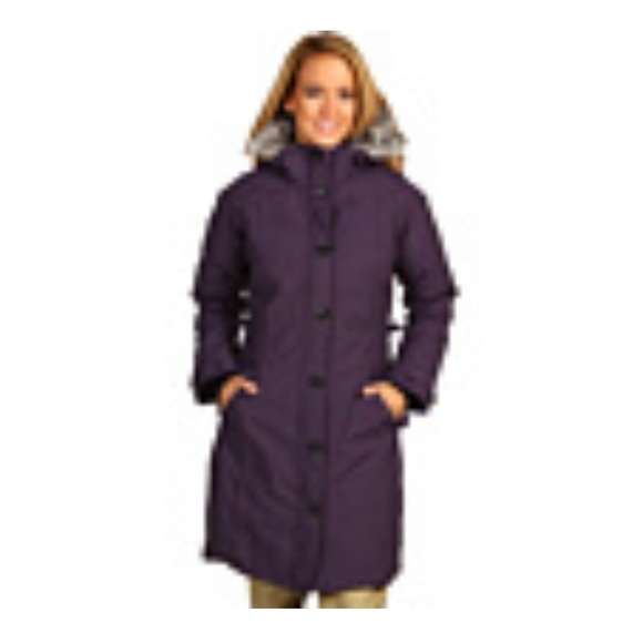 The North Face Women's Tremaya Parka in Deep Purple. Size L. - Picture 2 of 10
